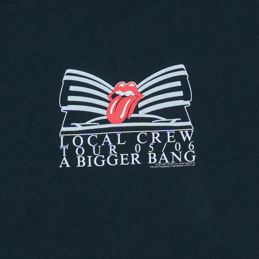 2006 Rolling Stones Bigger Bang Crew Shirt