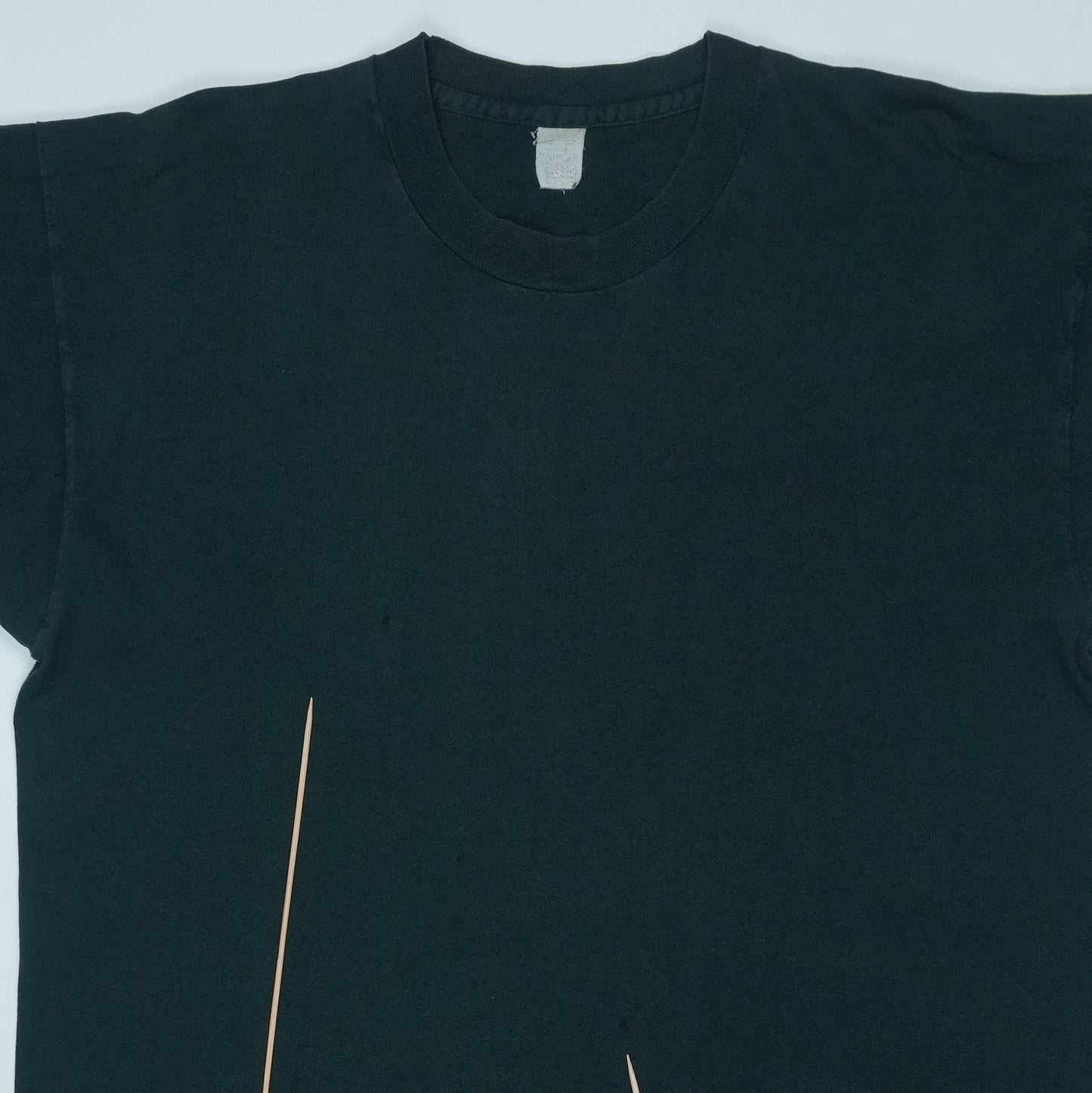 1980s Blank Black Shirt