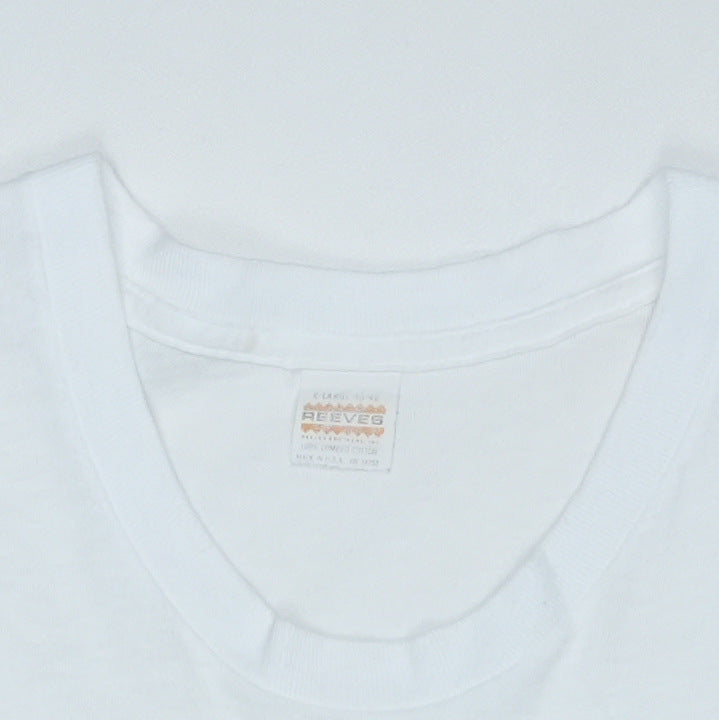 1980s Blank White Shirt