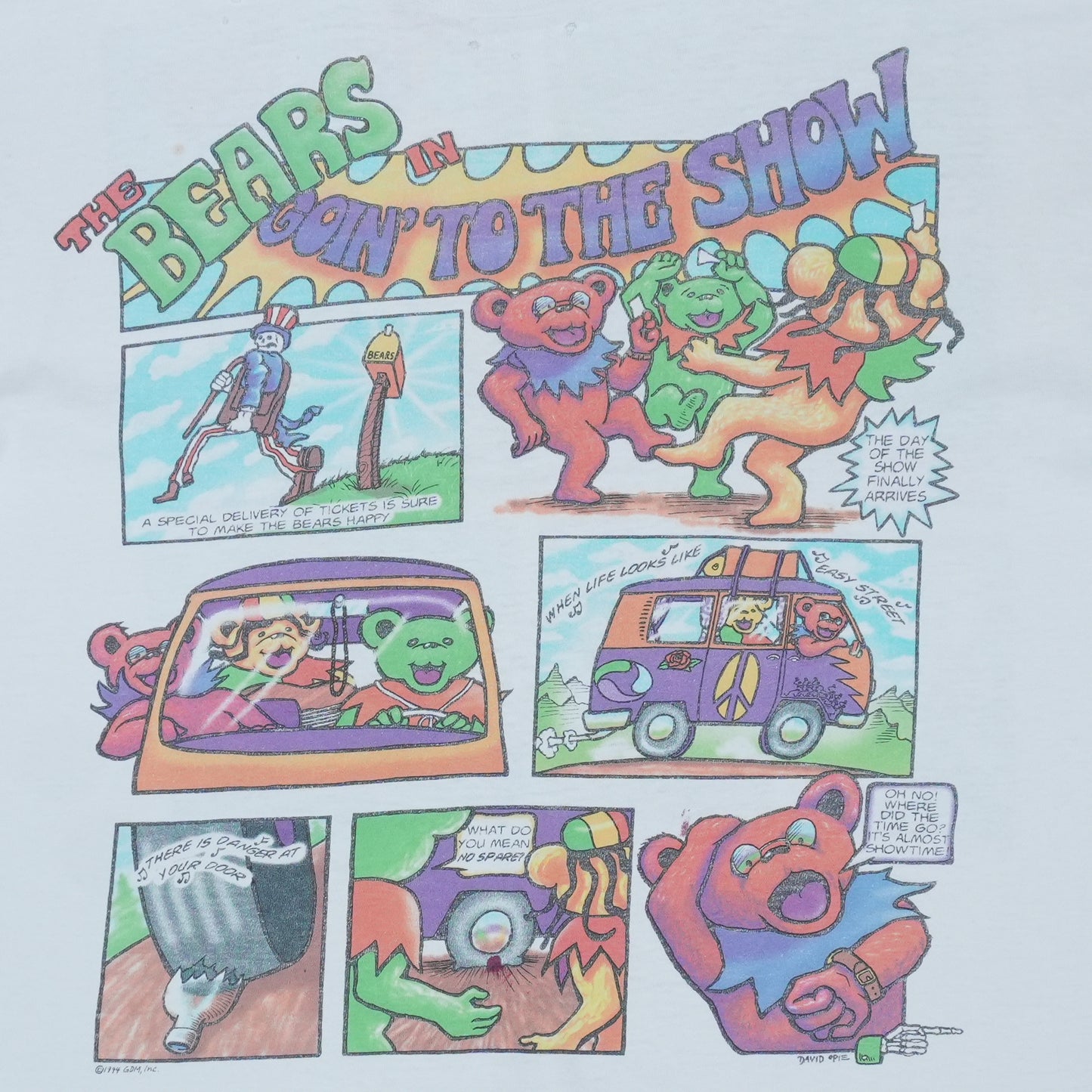 1994 Grateful Dead Goin To The Show Shirt