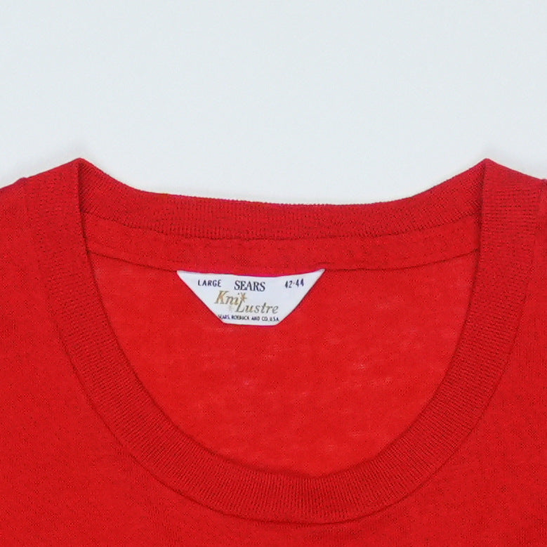 1970s Red Blank Shirt