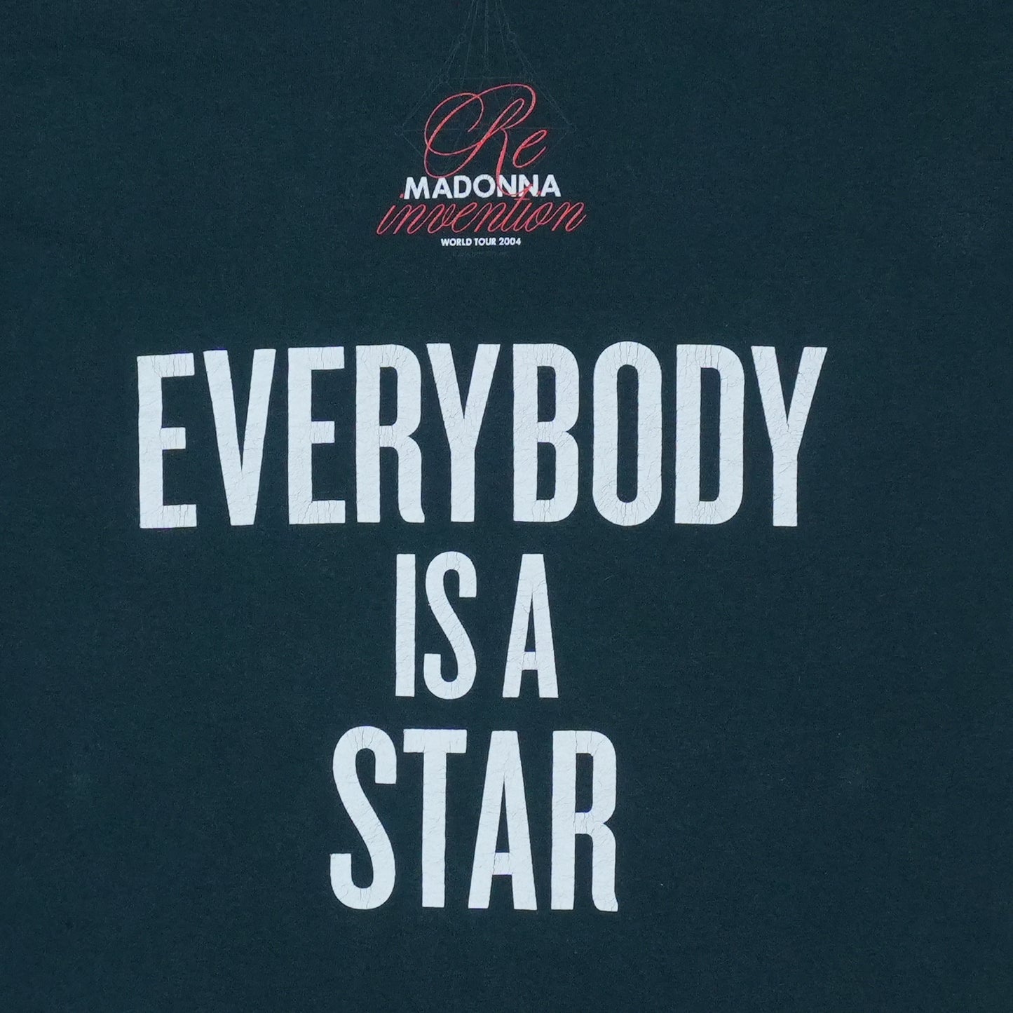 2004 Madonna Everybody Is A Star Tour Shirt