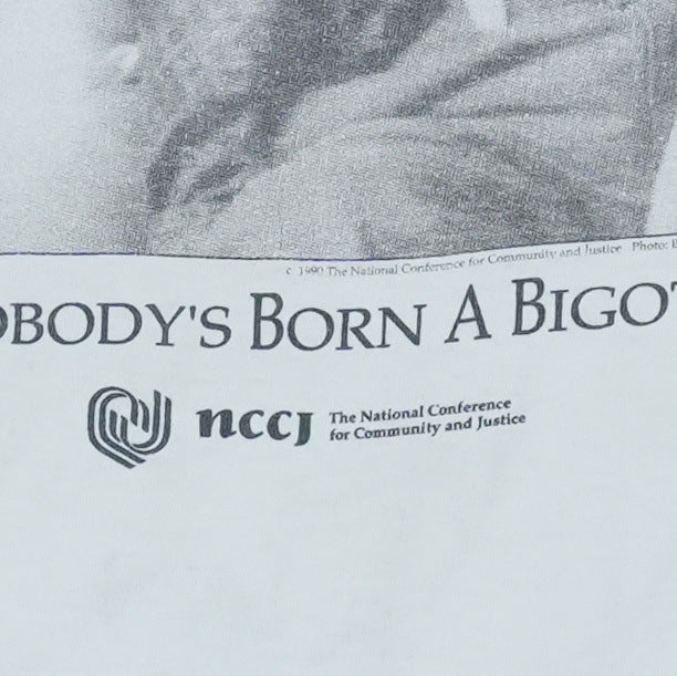 1990 Nobody's Born A Bigot Shirt
