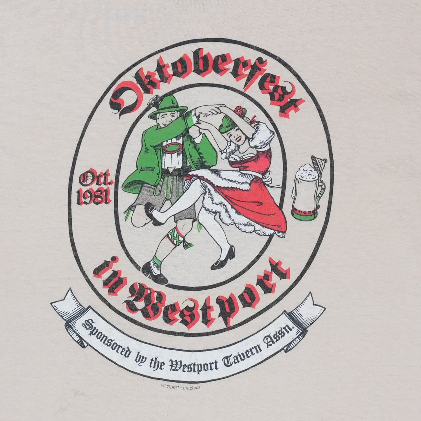 1981 Westport Oktoberfest Shirt