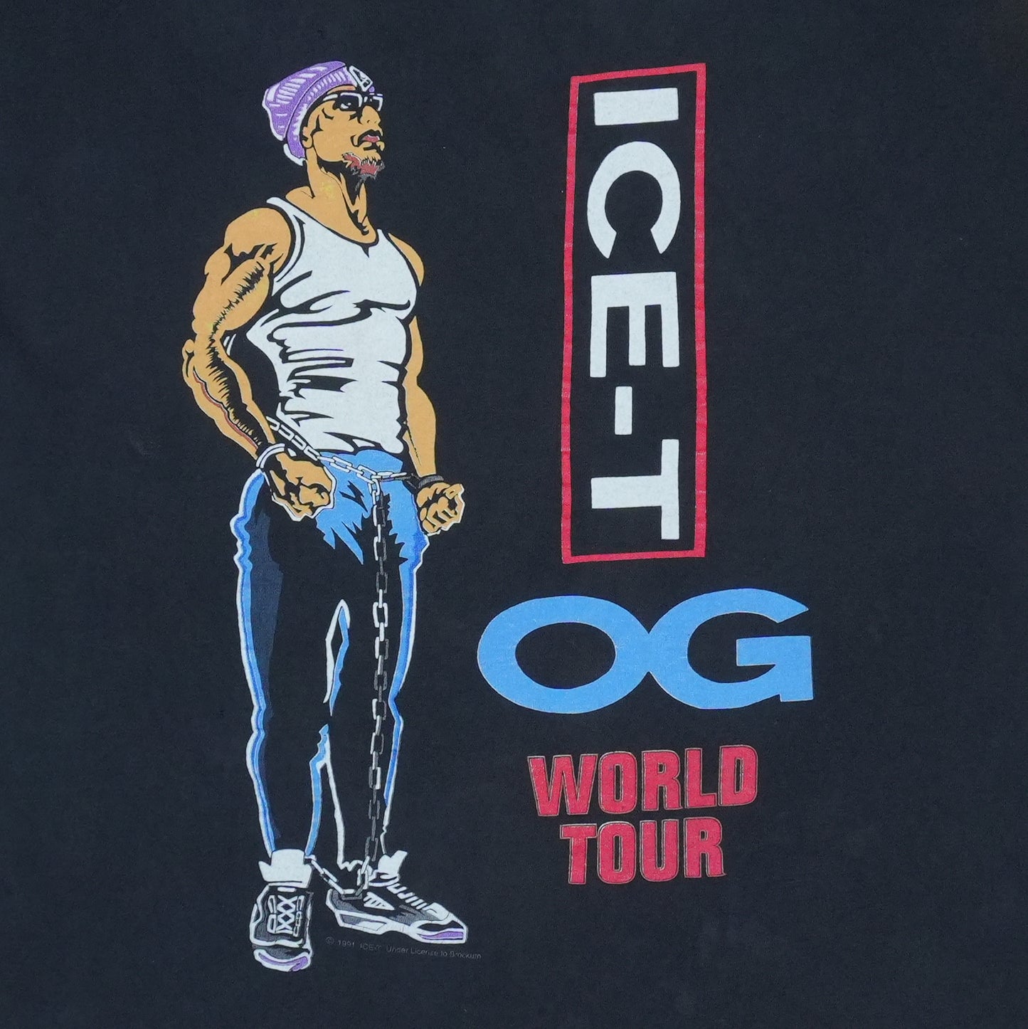 1991 Body Count Ice-T 187 All Cops Shirt