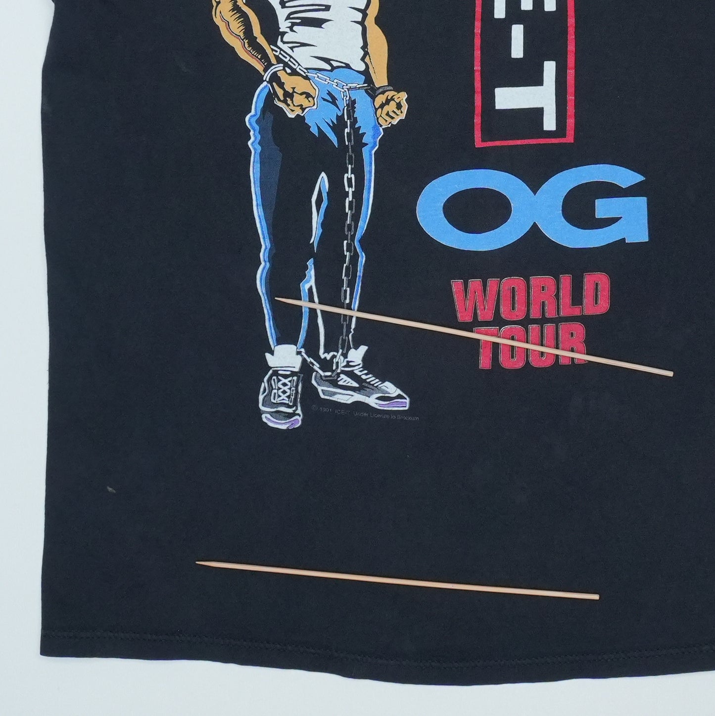 1991 Body Count Ice-T 187 All Cops Shirt