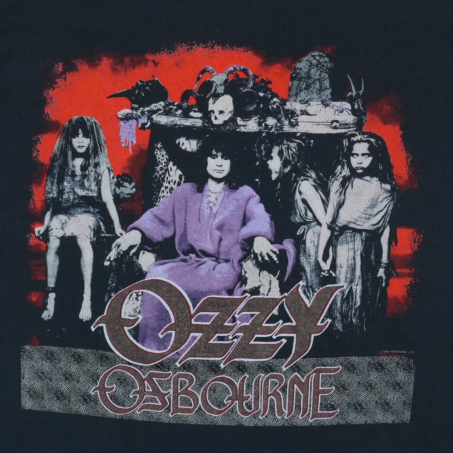 1988 Ozzy Osbourne No Rest For The Wicked Tour Shirt