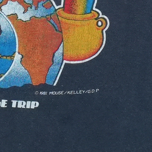 1981 Grateful Dead On The Road Again Tour Shirt