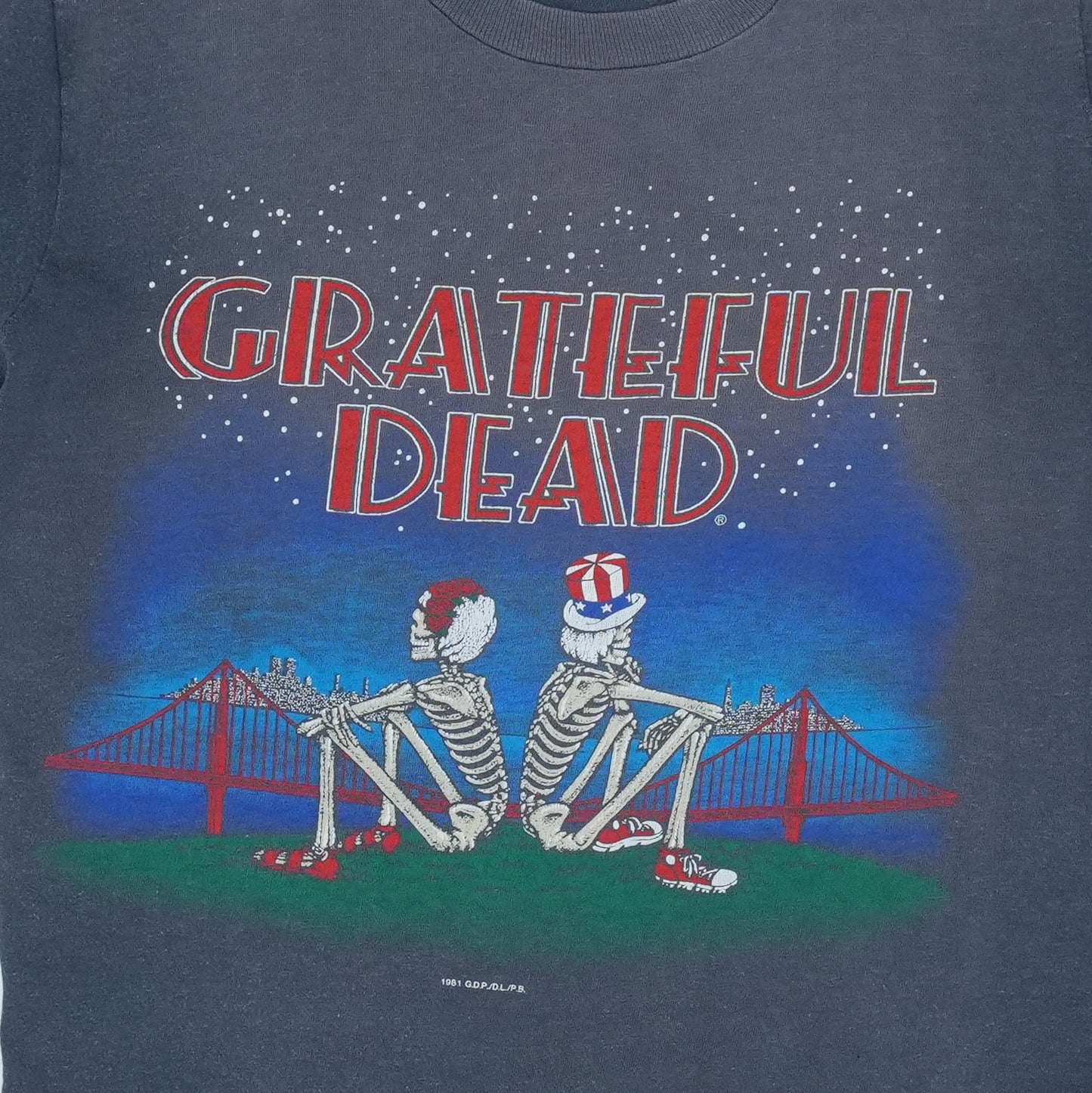 1981 Grateful Dead San Francisco Shirt