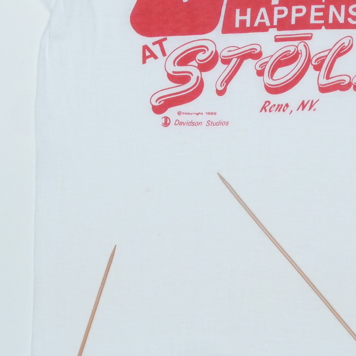 1988 Shit Happens at Stohl's Reno Shirt