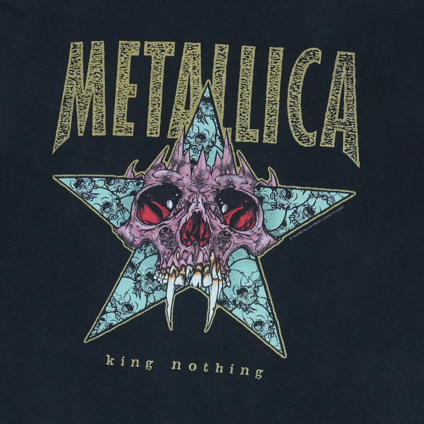 1997 Metallica King Nothing Shirt