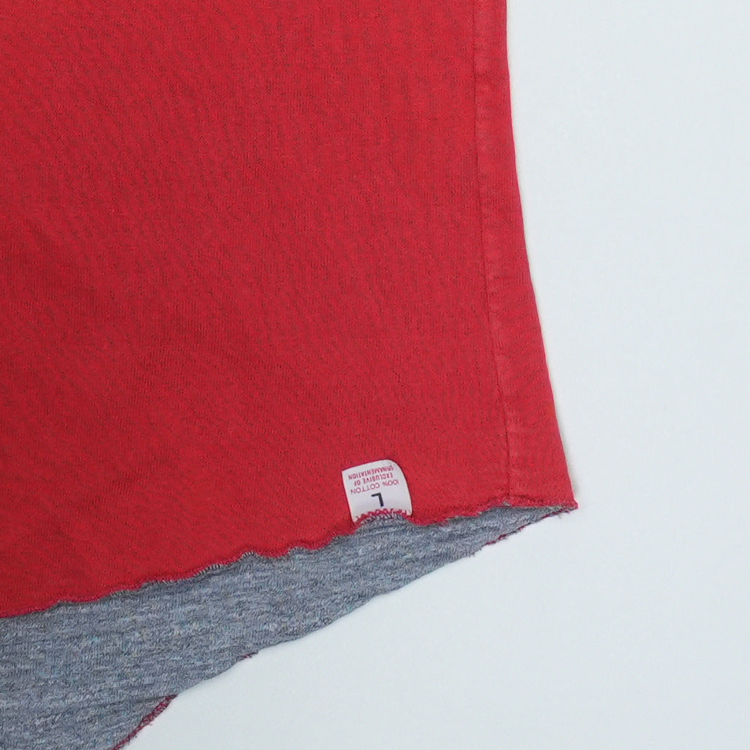 1970s Red Grey Reversible Shirt