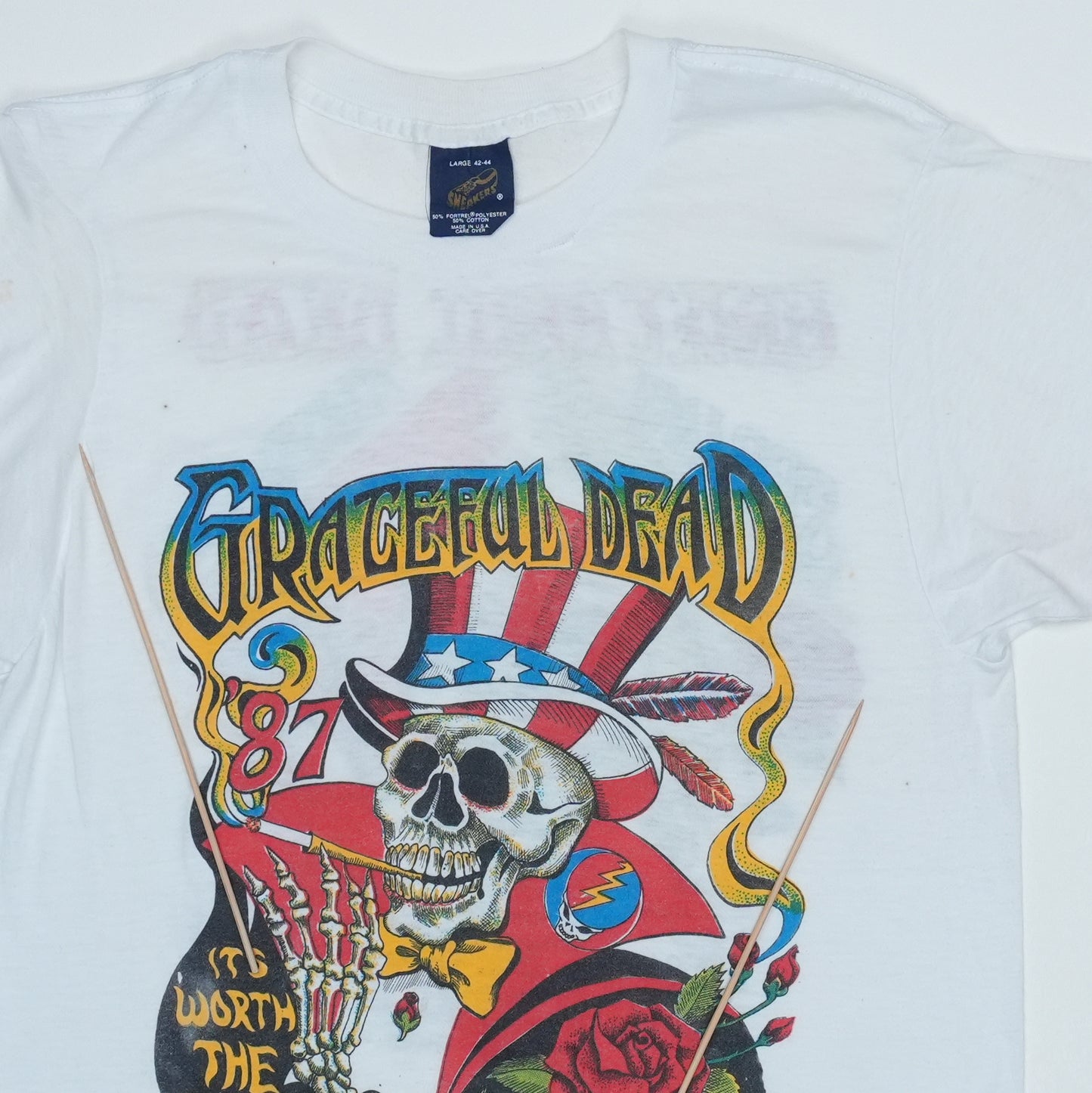 1987 Grateful Dead It's Worth The Trip Tour Shirt