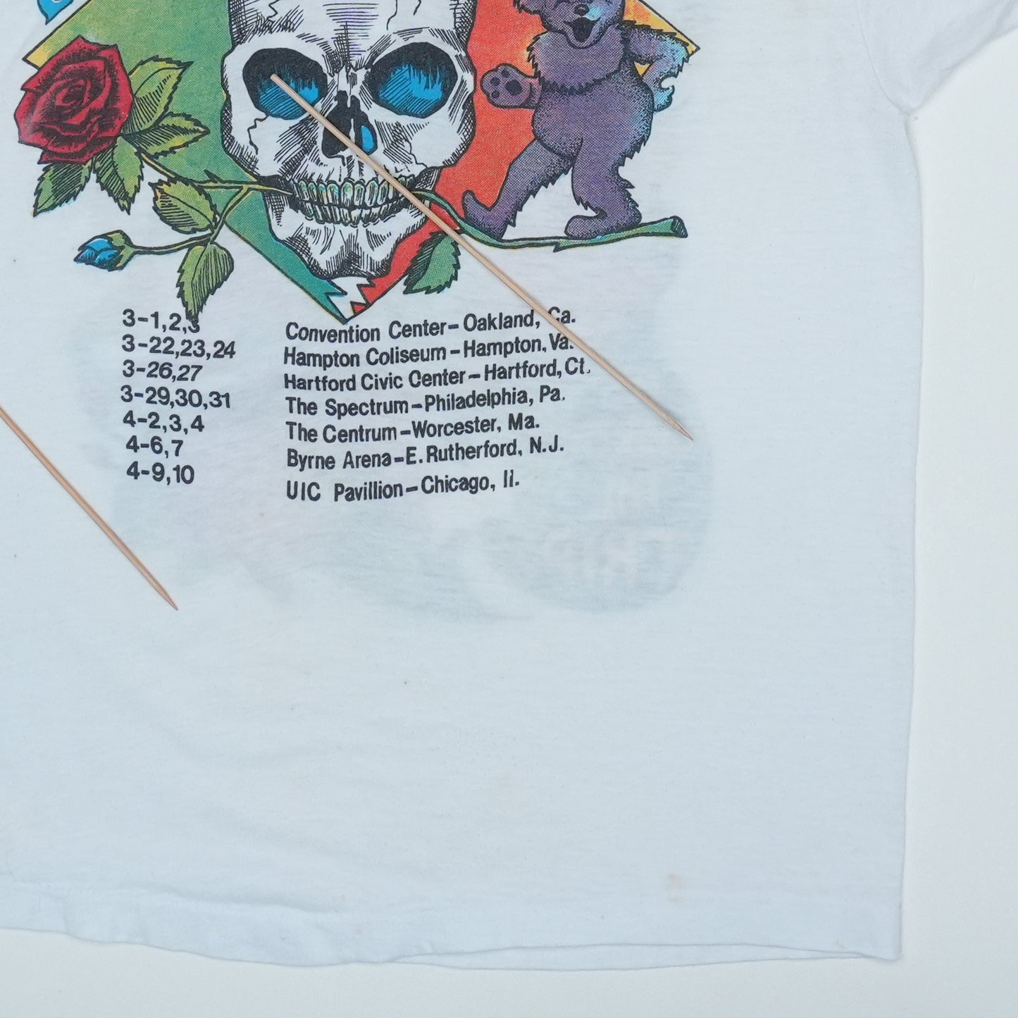 1987 Grateful Dead It's Worth The Trip Tour Shirt