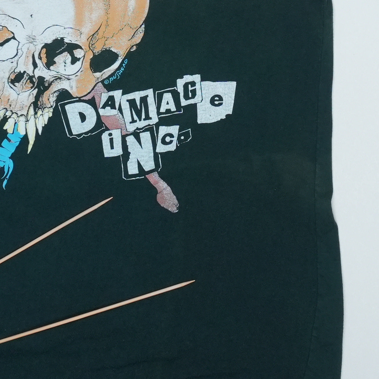 1987 Metallica Damage Inc Tour Shirt