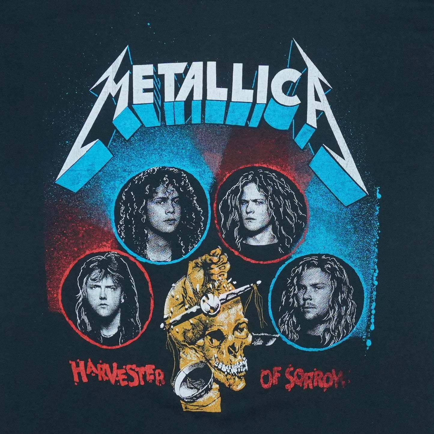 1980s Metallica Harvester Of Sorrow Shirt