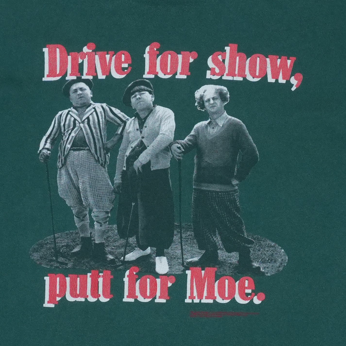 1996 Three Stooges Golf Shirt