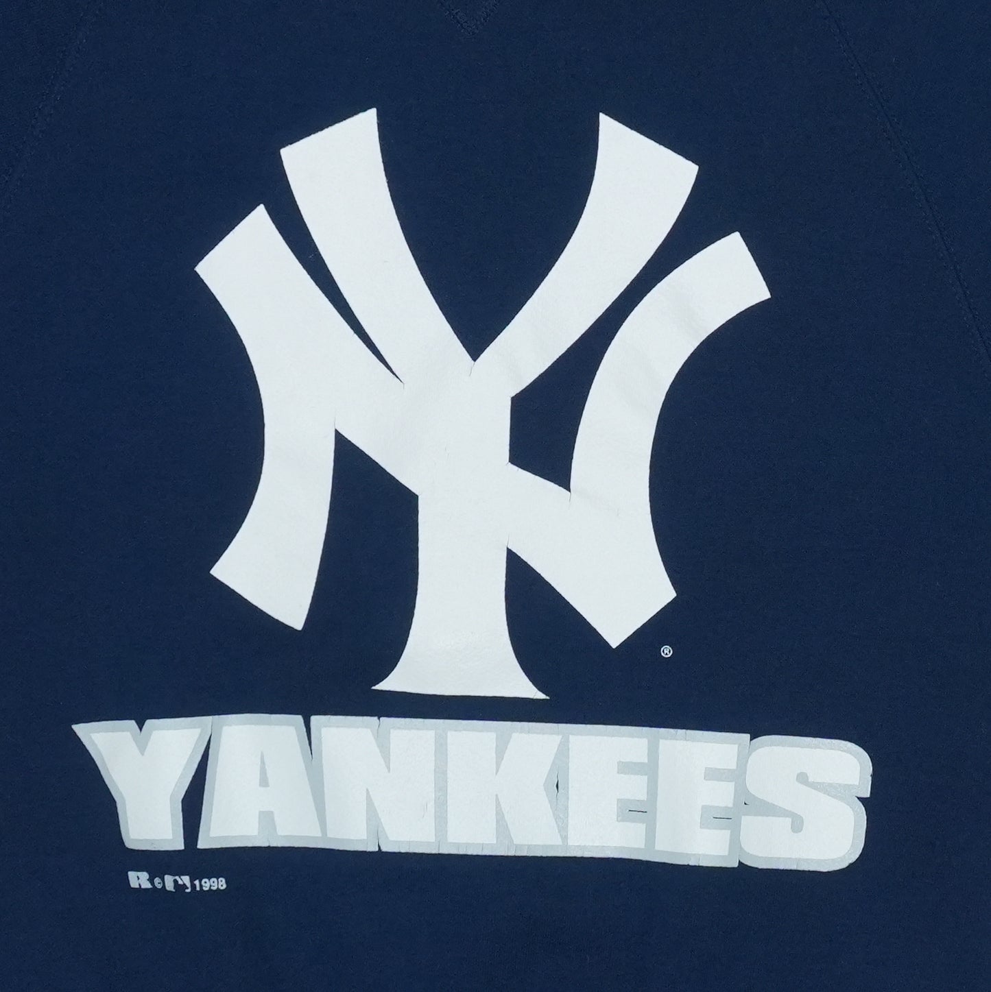 1980s New York Yankees Cut Sleeve Sweatshirt