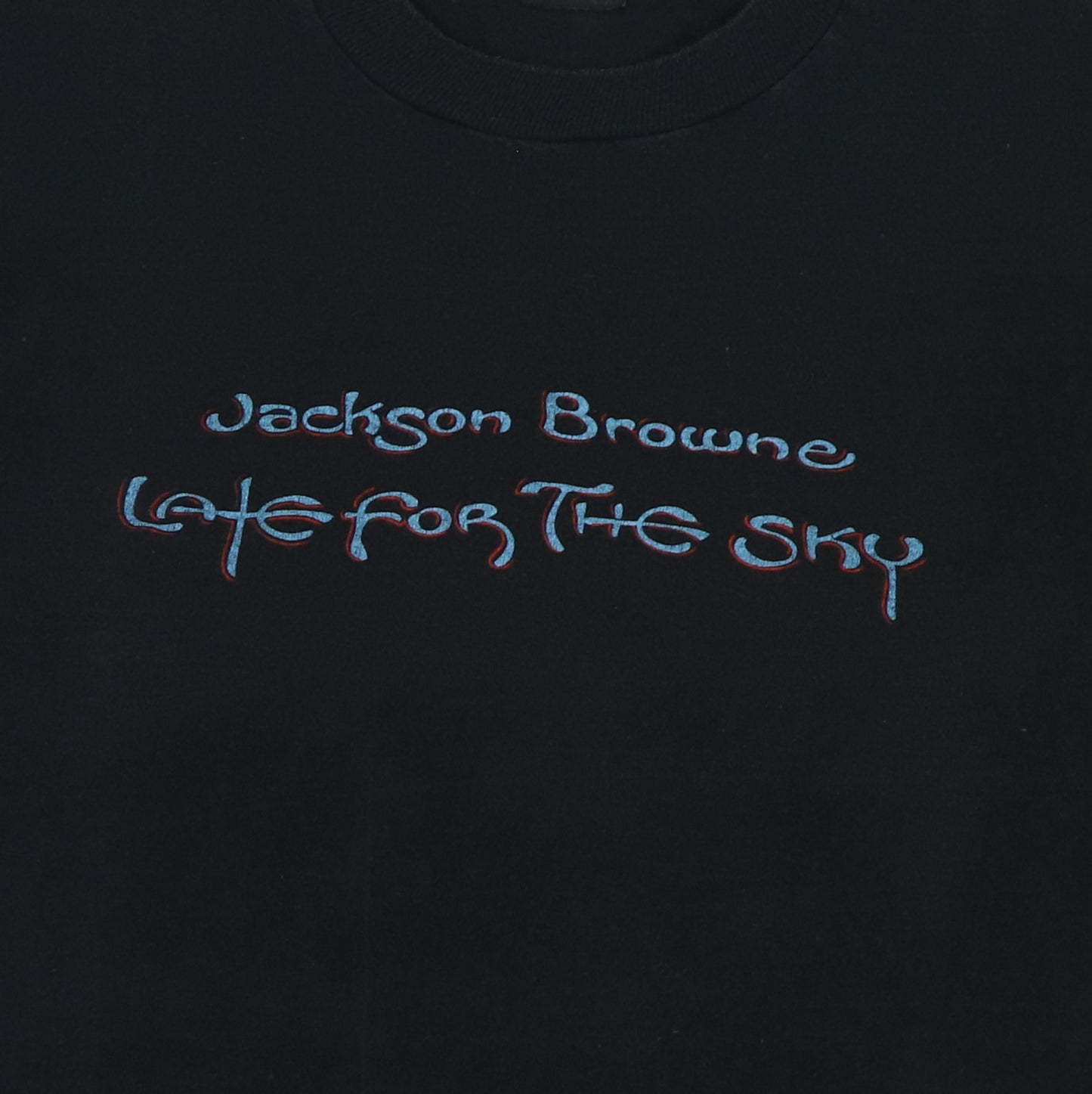 1979 Jackson Brown Late For The Sky No Nukes Shirt
