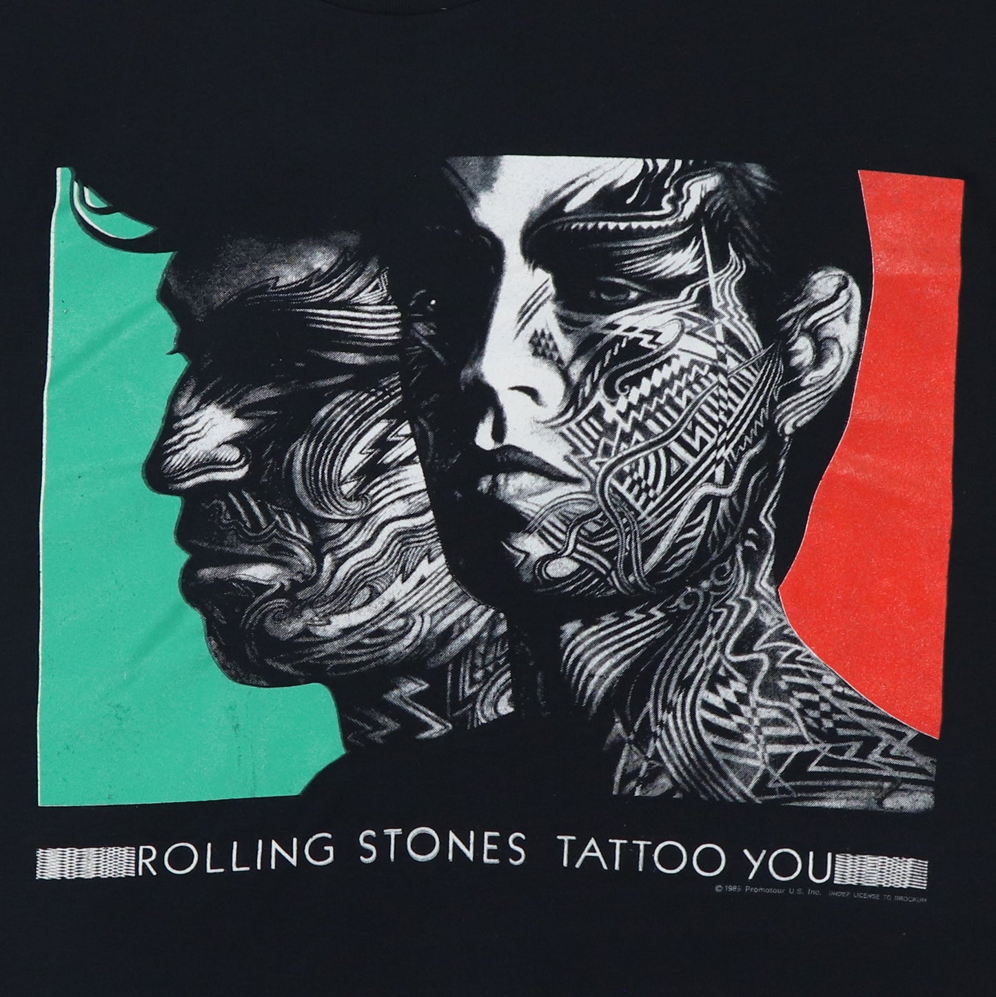 1989 Rolling Stones Steel Wheels Tour Shirt