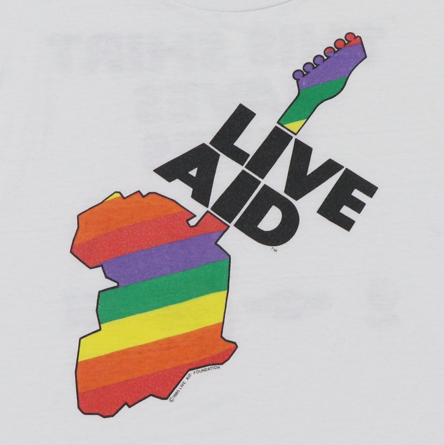1985 Live Aid This Shirt Saves Lives Shirt