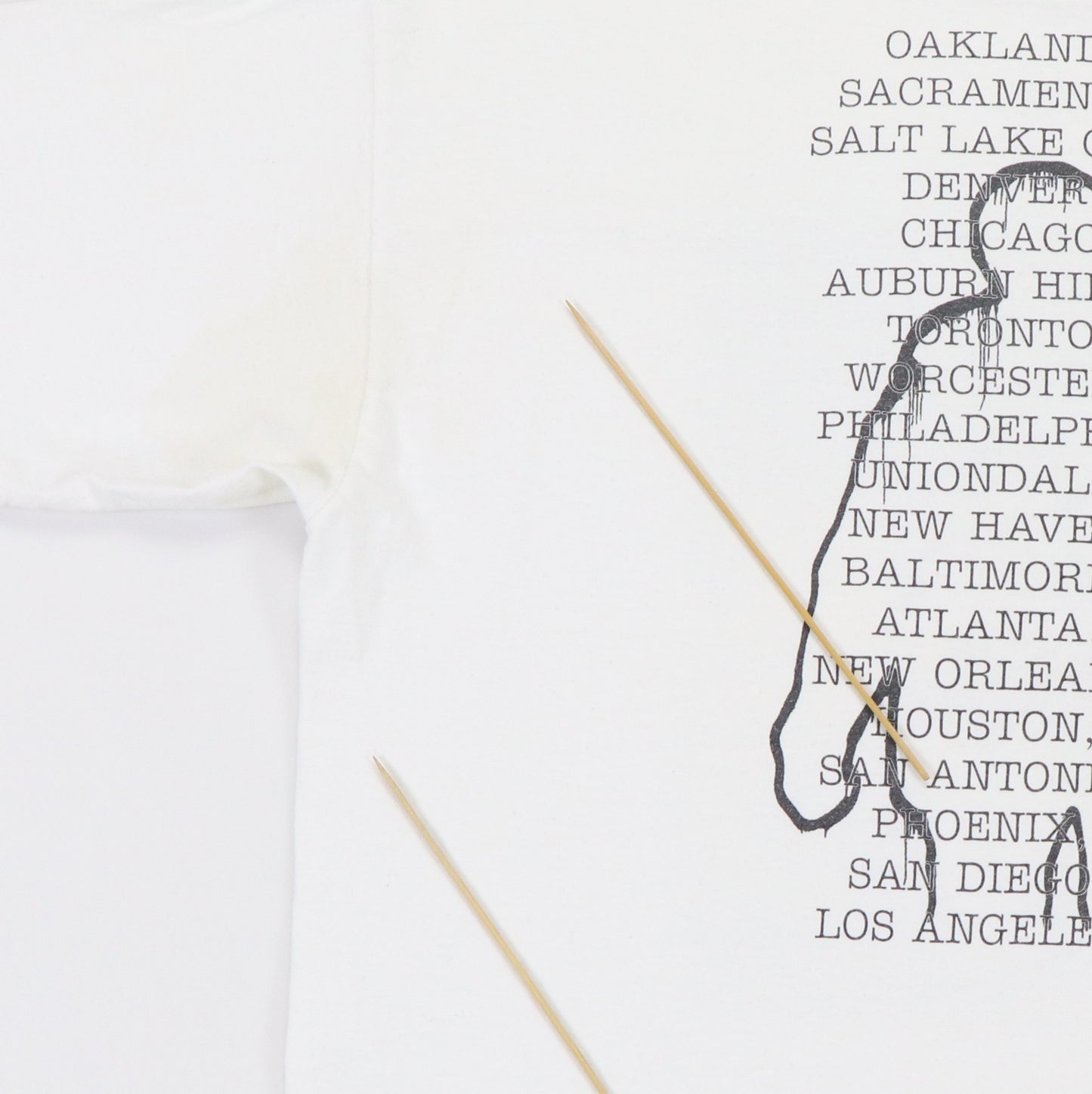 1999 Rage Against The Machine Battle of Los Angeles Tour Shirt