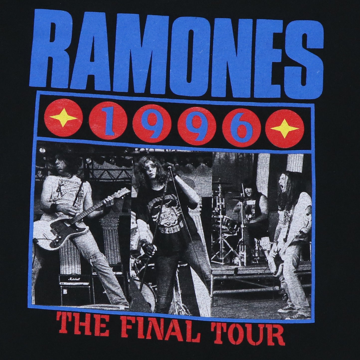 1996 Ramones Adios Amigos Tour Shirt