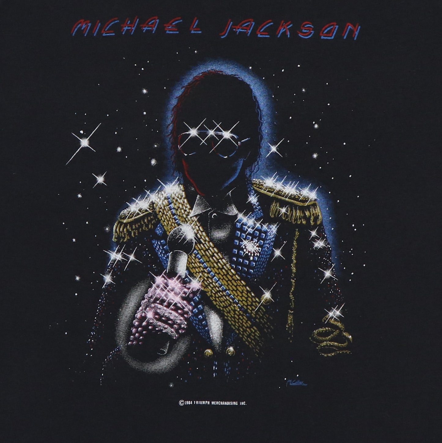 1984 Michael Jackson Victory Tour Jersey Shirt