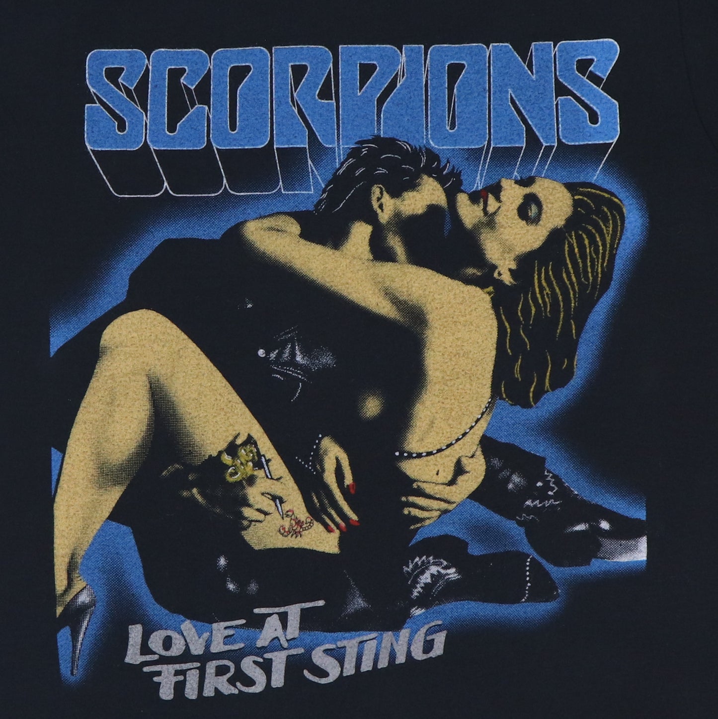 1984 Scorpions Love At First Sting Tour Shirt