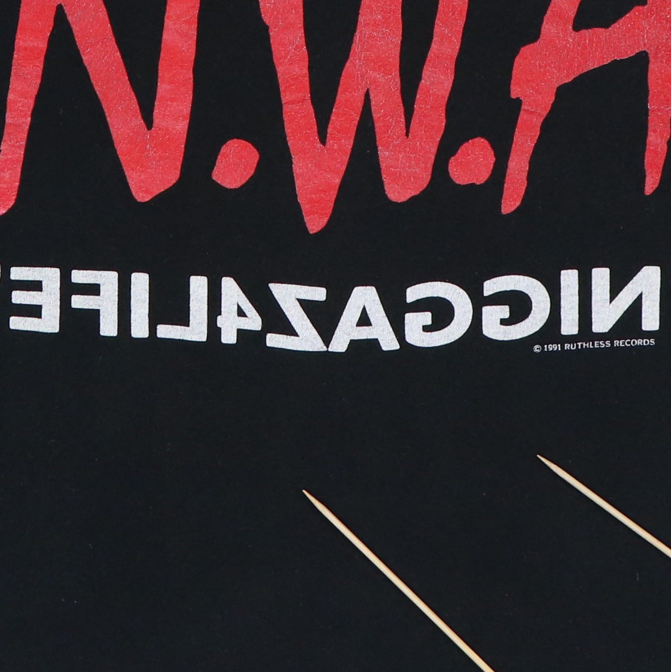 1991 NWA Ruthless Records Shirt