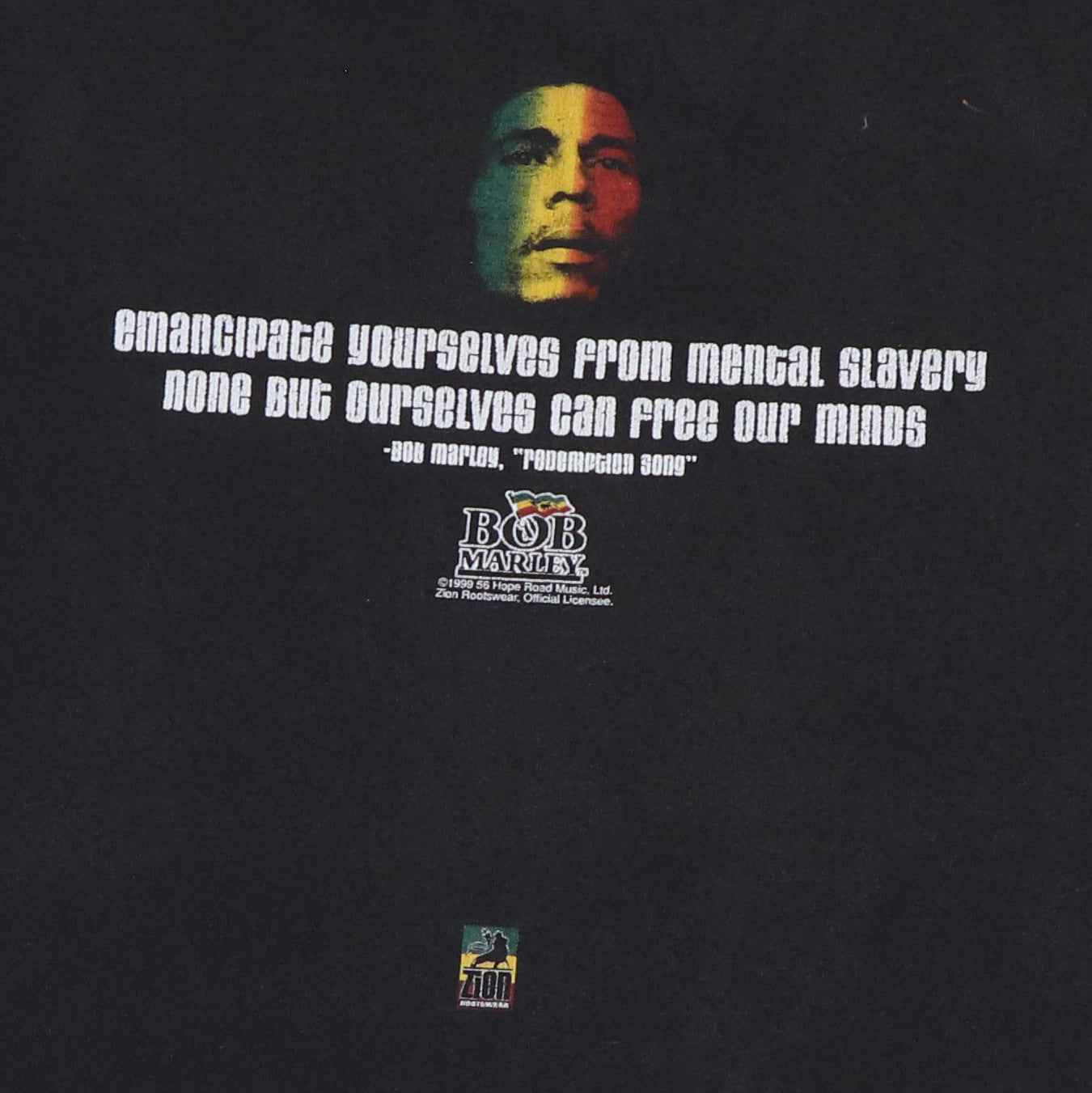 1999 Bob Marley Redemption Song Shirt