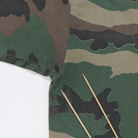 1980s Camouflage Pocket Tee Back
