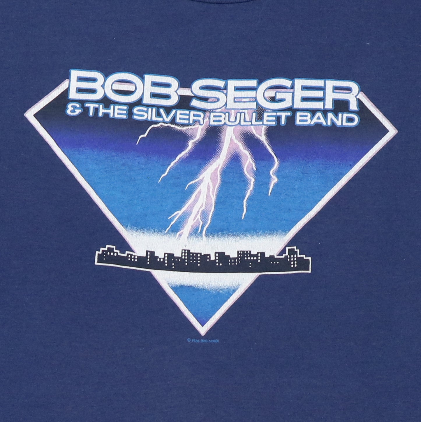 1986 Bob Seger Rock N Roll Never Forgets Shirt