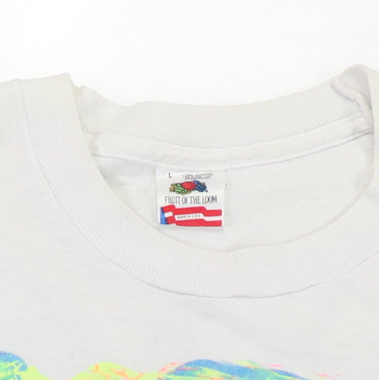 1990 Ramones I Wanna Be Well Tour Shirt Detail