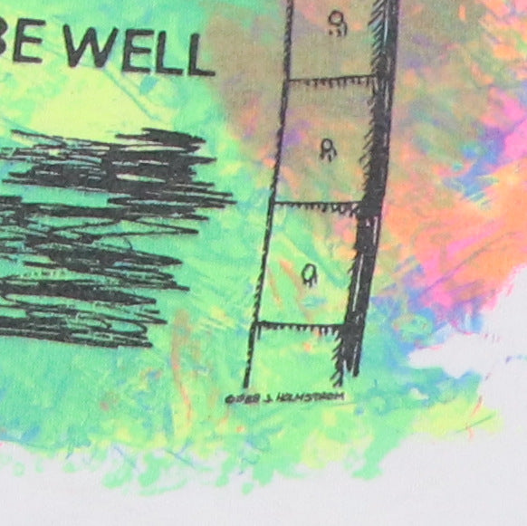1990 Ramones I Wanna Be Well Tour Shirt Detail