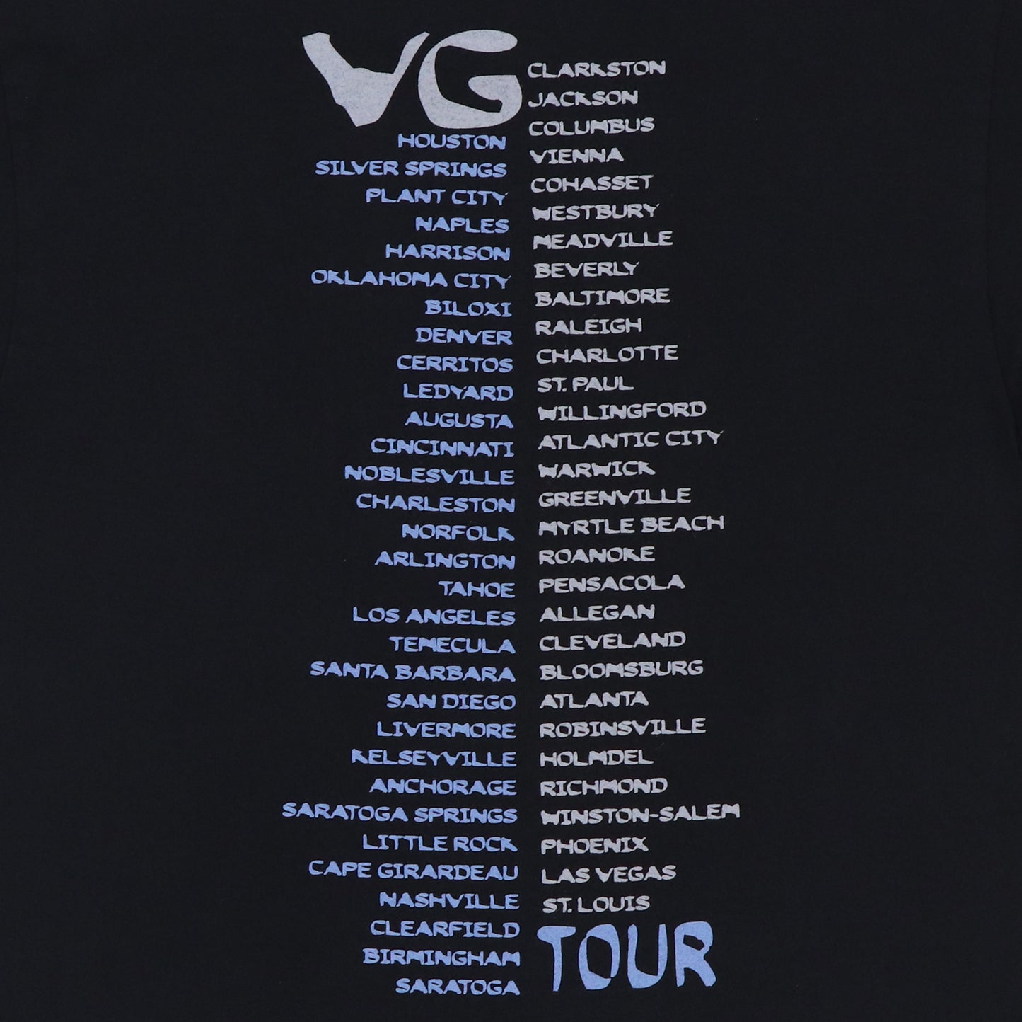 1999 Vince Gill Tour shirt