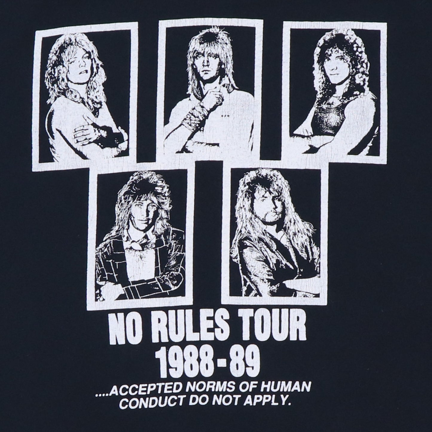 1988 Hybrid Ice No Rules Tour Shirt