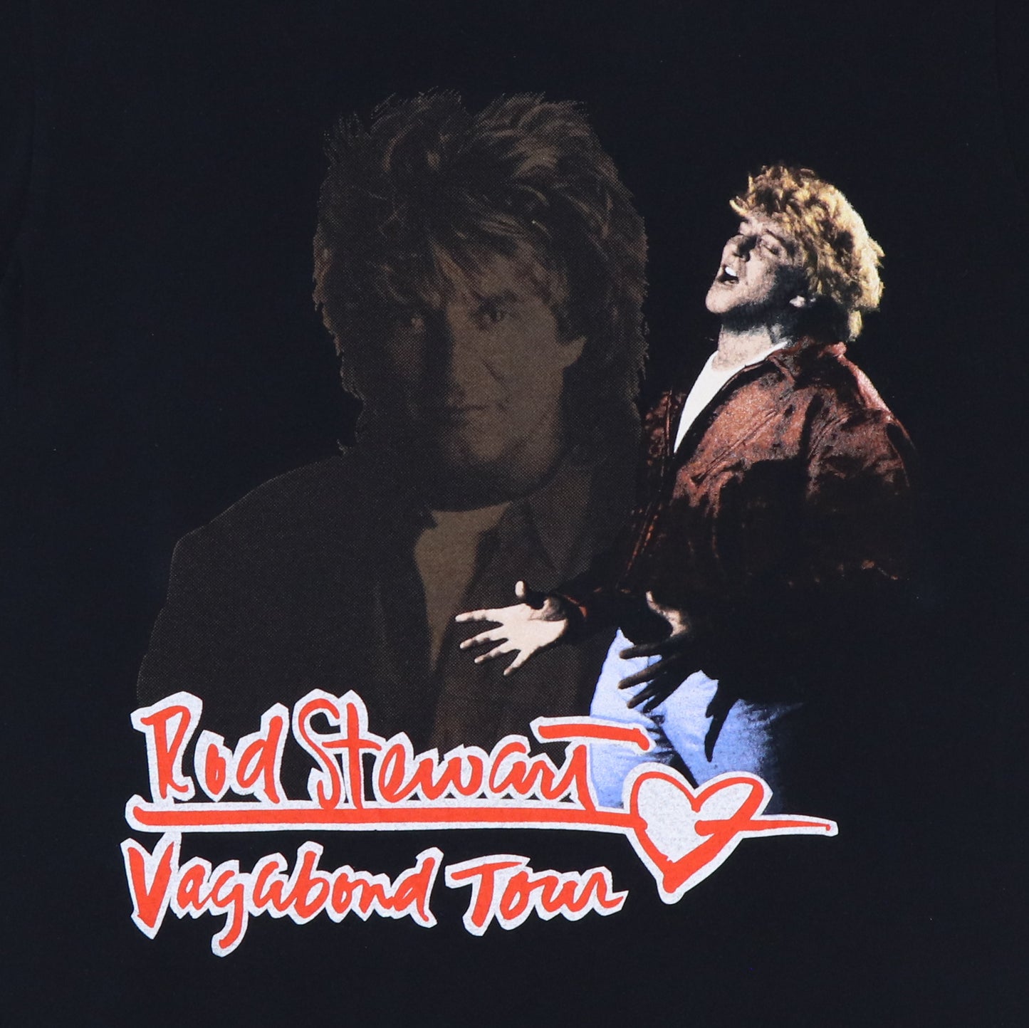 1991 Rod Stewart Vagabond Tour Shirt