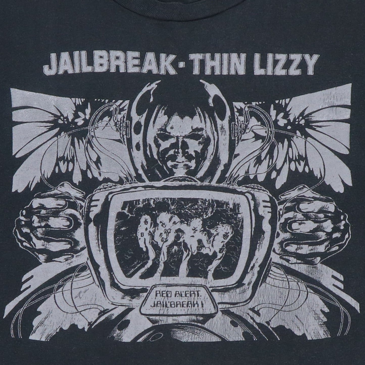 1976 Thin Lizzy Jailbreak Hegewisch Records Shirt