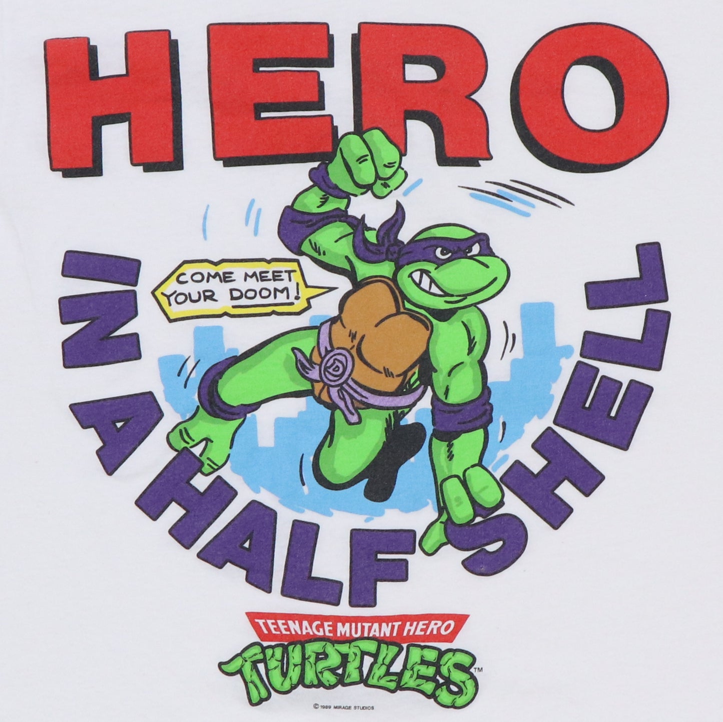 1989 Teenage Mutant Ninja Turtles Donatello Shirt