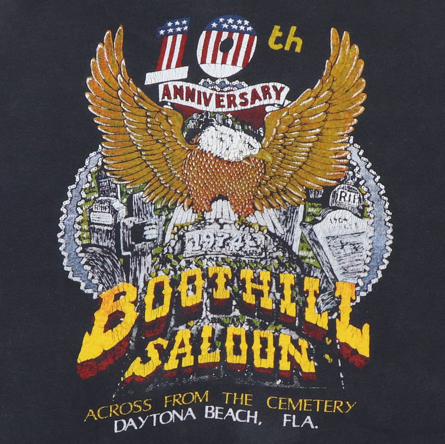 1980s Boot Hill Saloon Floriday Long Sleeve Shirt