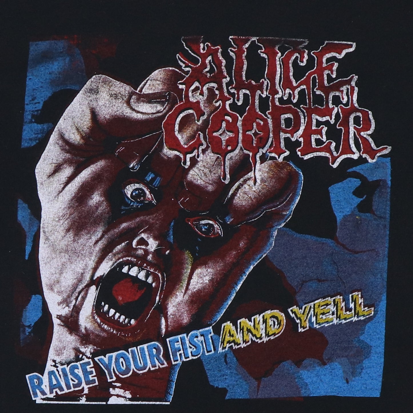 1987 Alice Cooper Raise Your Fist And Yell Tour Shirt