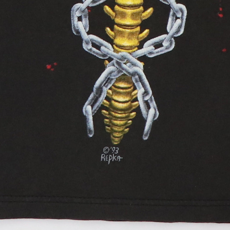 1993 Megadeth Dr Vic Is In Shirt