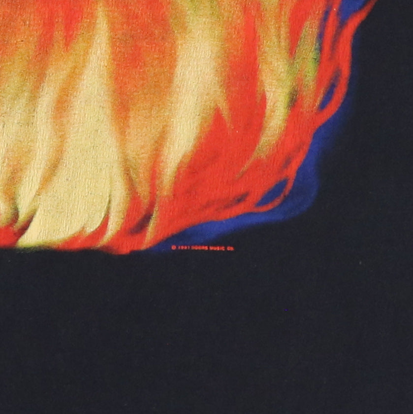1991 Jim Morrison Set The Night On Fire Shirt