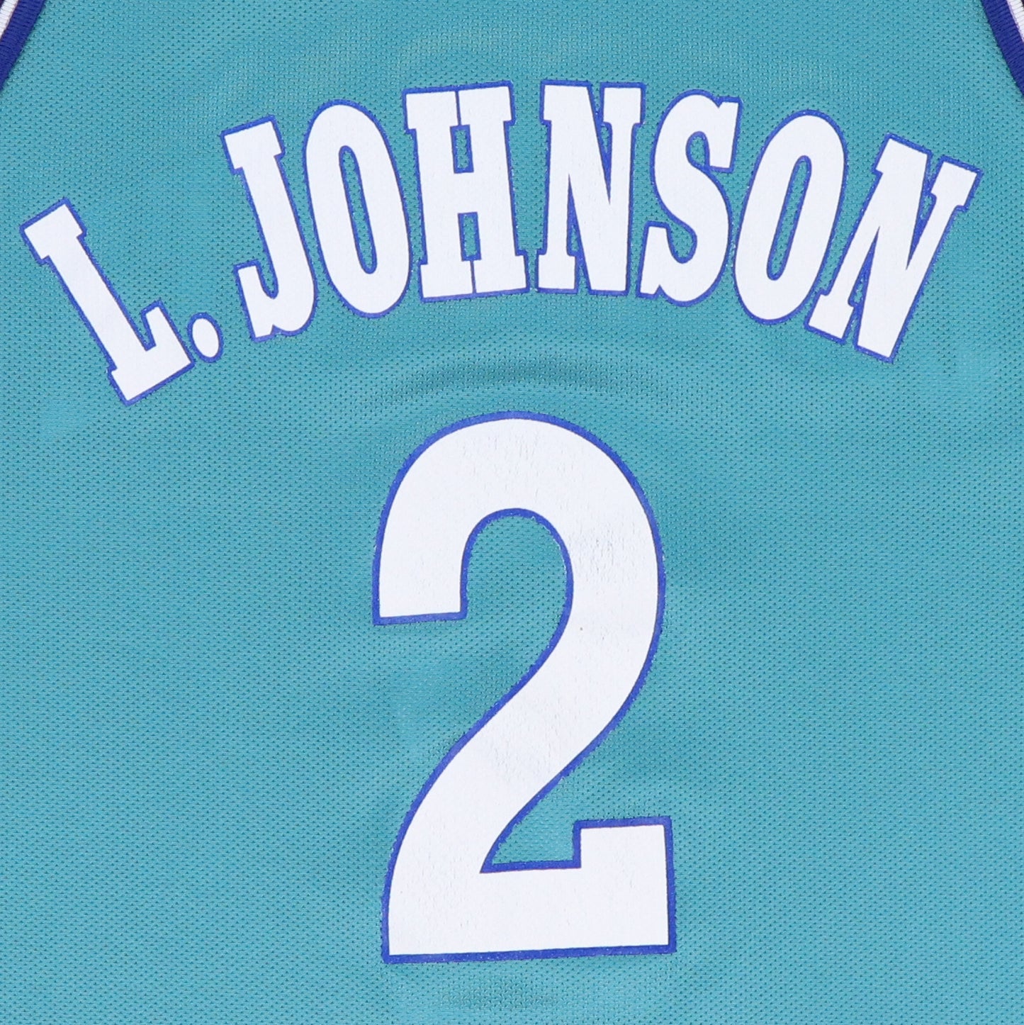 1990s Larry Johnson Charlotte Hornets NBA Jersey