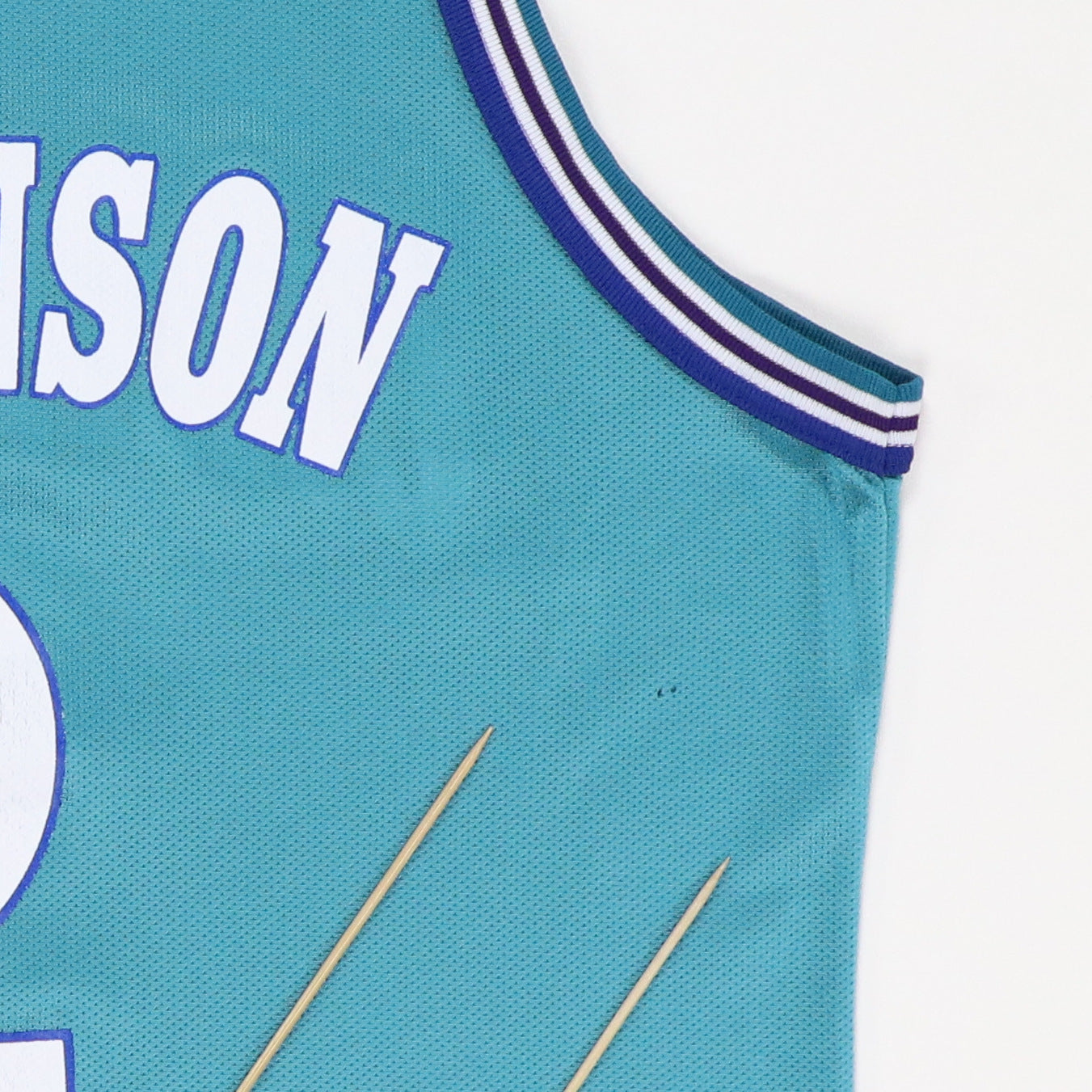 1990s Larry Johnson Charlotte Hornets NBA Jersey