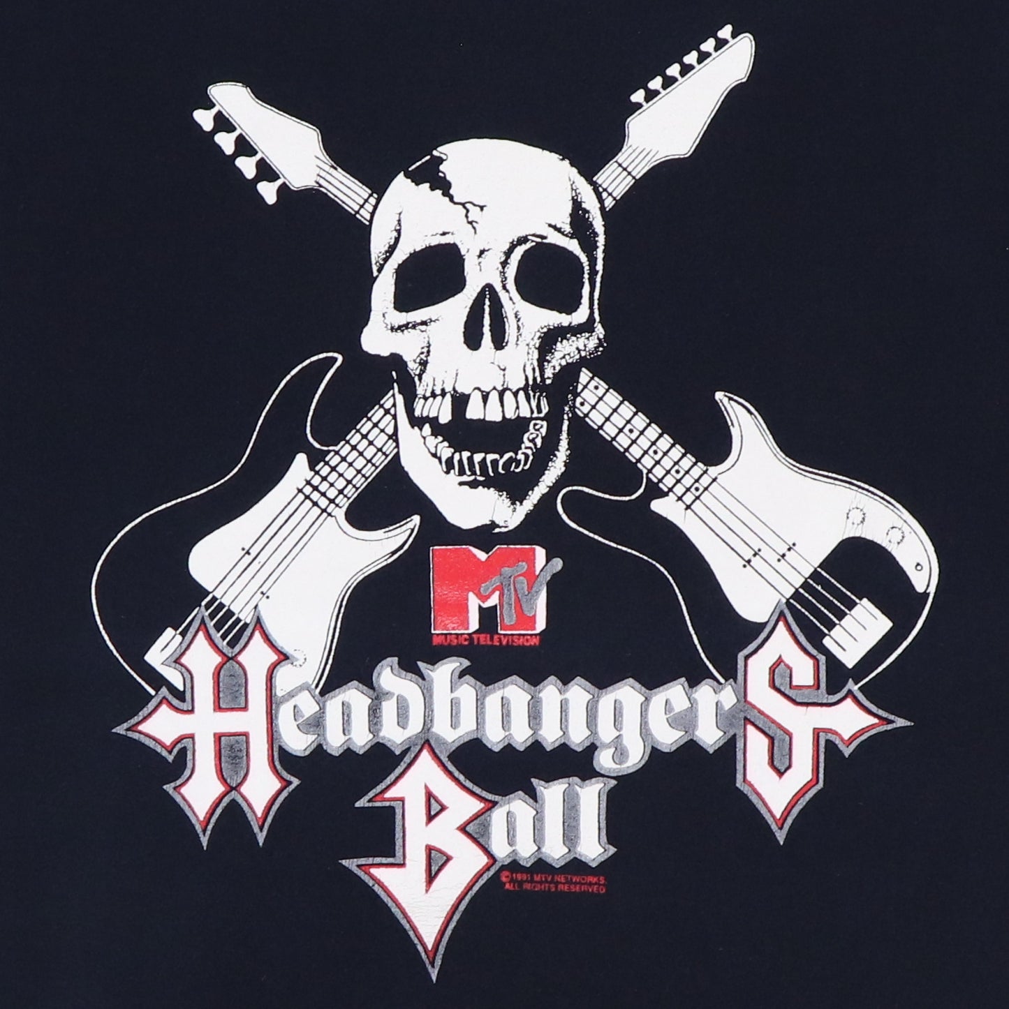 1991 Headbanger's Ball MTV Shirt