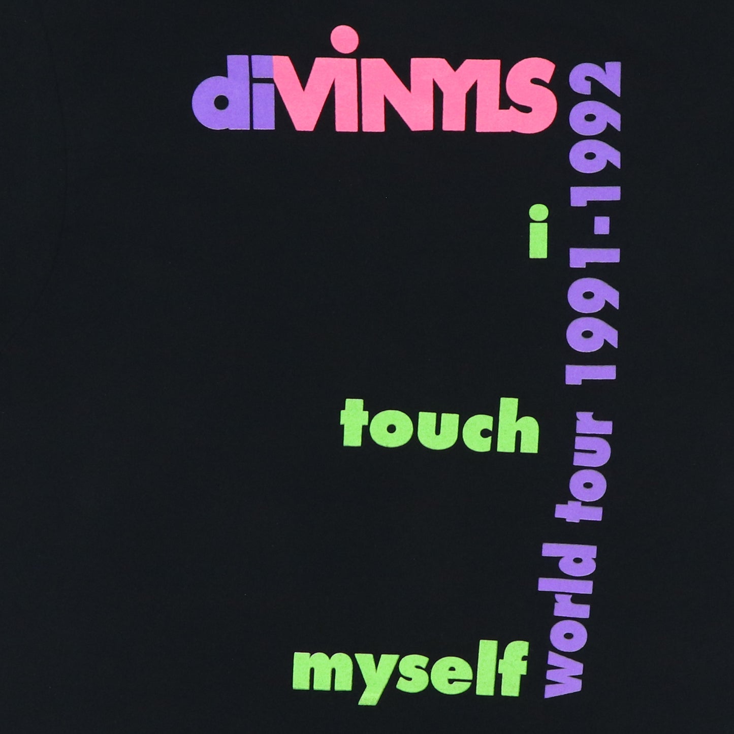 1991 Divinyls I Touch Myself Tour Shirt