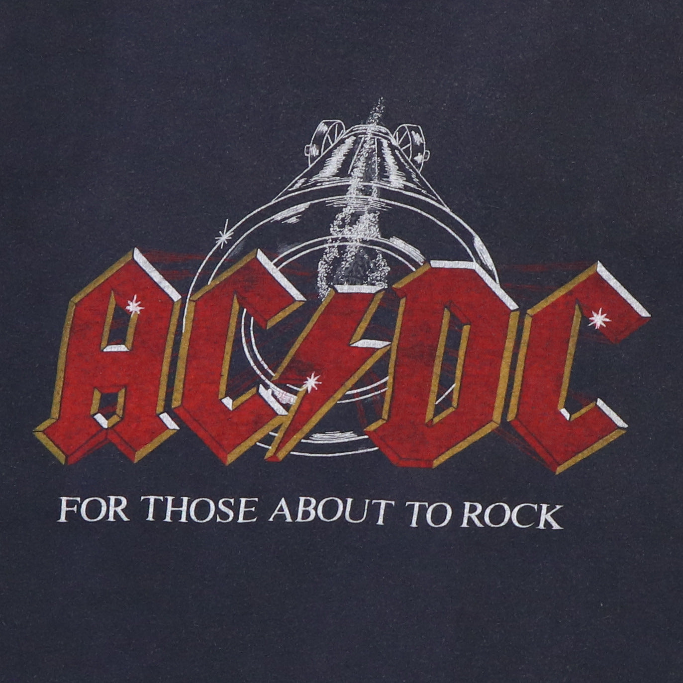 1982 ACDC For Those About To Rock Tour Shirt