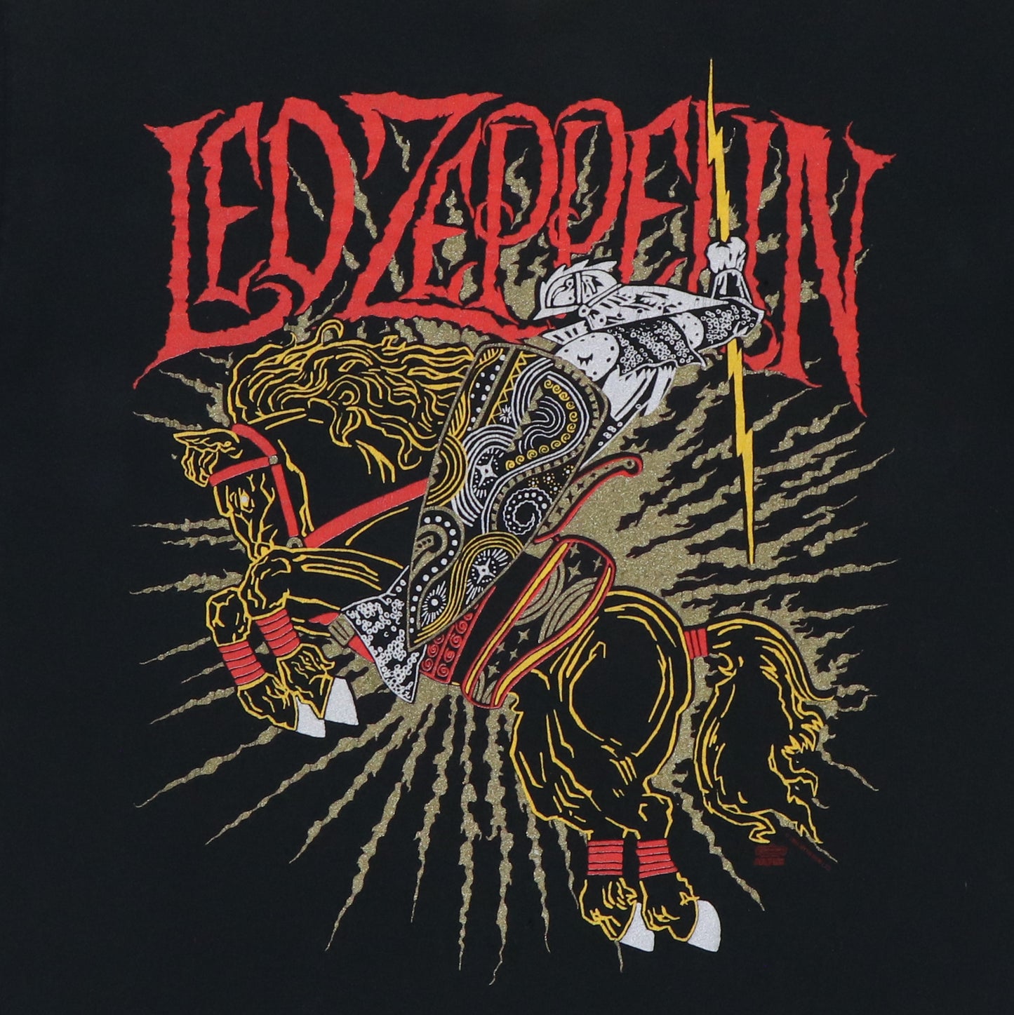 1994 Led Zeppelin Over The Hills Shirt